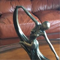 Design Toscano Mistress of the Dance Art Deco Figurine & Reviews